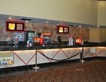concession stand at cinema